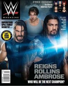 Final WWE Magazine Cover